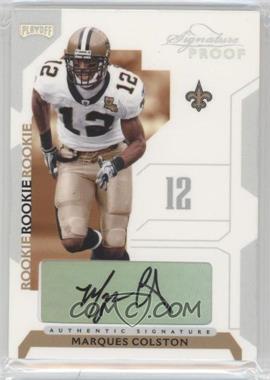 2006 Playoff NFL Playoffs - [Base] - Silver Signature Proof #149 - Marques Colston /150 [Noted]