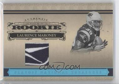 2006 Playoff National Treasures - [Base] - Brand Logo Materials Prime #108 - Rookie - Laurence Maroney /3