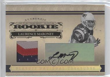 2006 Playoff National Treasures - [Base] - Gold Materials Prime Signatures #108 - Rookie - Laurence Maroney /25