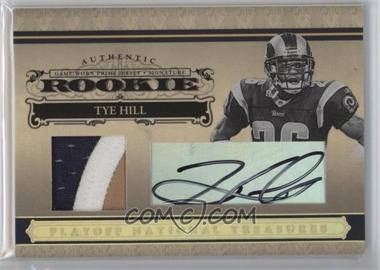 2006 Playoff National Treasures - [Base] - Gold Materials Prime Signatures #114 - Rookie - Tye Hill /25