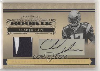 2006 Playoff National Treasures - [Base] - Gold Materials Prime Signatures #121 - Rookie - Chad Jackson /25