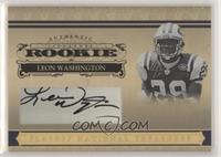 Rookie - Leon Washington #/15