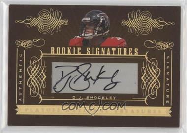 2006 Playoff National Treasures - [Base] - Gold #182 - Rookie Signatures - D.J. Shockley /52