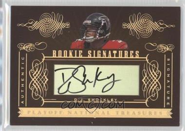 2006 Playoff National Treasures - [Base] - Gold #182 - Rookie Signatures - D.J. Shockley /52