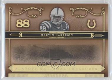 2006 Playoff National Treasures - [Base] - Gold #53 - Marvin Harrison /25