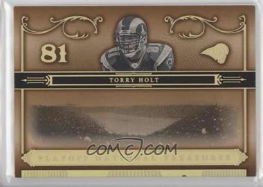 2006 Playoff National Treasures - [Base] - Gold #63 - Torry Holt /25