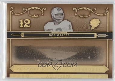 2006 Playoff National Treasures - [Base] - Gold #72 - Bob Griese /25