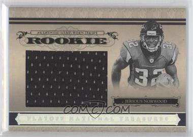 2006 Playoff National Treasures - [Base] - Jumbo Silver Materials #126 - Rookie - Jerious Norwood /25