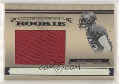 2006 Playoff National Treasures - [Base] - Jumbo Silver Materials #132 - Rookie - Maurice Stovall /25