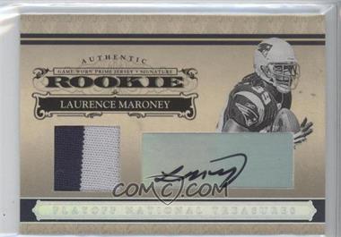 2006 Playoff National Treasures - [Base] - Silver Materials Signatures #108 - Rookie - Laurence Maroney /49