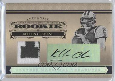 2006 Playoff National Treasures - [Base] - Silver Materials Signatures #127 - Rookie - Kellen Clemens /49