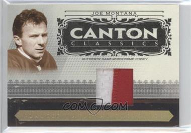 2006 Playoff National Treasures - Canton Classics - Materials Prime #CC-JM.1 - Joe Montana /25