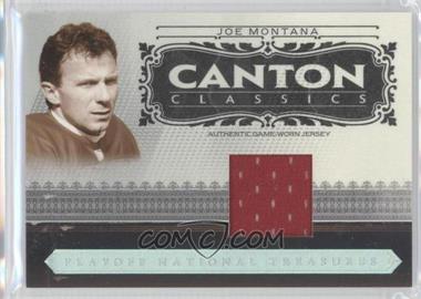 2006 Playoff National Treasures - Canton Classics - Materials #CC-JM.1 - Joe Montana /99