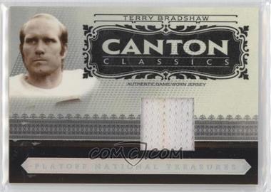 2006 Playoff National Treasures - Canton Classics - Materials #CC-TB - Terry Bradshaw /90