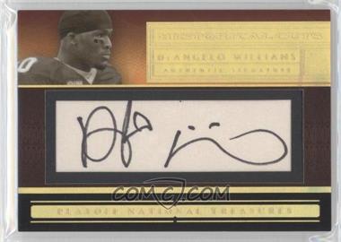 2006 Playoff National Treasures - Historical Cuts #HC-DW.2 - DeAngelo Williams (Memphis) /50