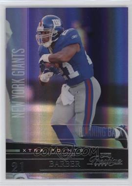 2006 Playoff Prestige - [Base] - Xtra Points Black #104 - Tiki Barber /25