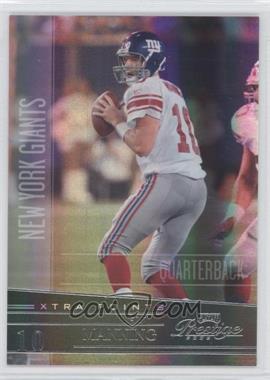 2006 Playoff Prestige - [Base] - Xtra Points Green #101 - Eli Manning /50