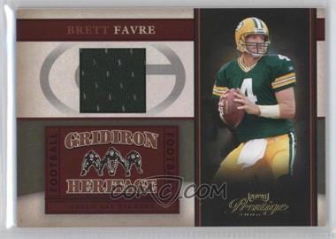 2006 Playoff Prestige - Gridiron Heritage - Materials #GH 12 - Brett Favre [Noted]