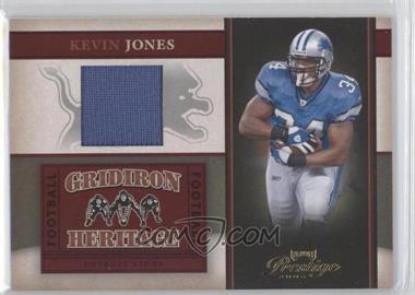 2006 Playoff Prestige - Gridiron Heritage - Materials #GH 21 - Kevin Jones