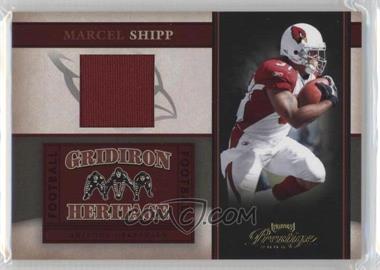 2006 Playoff Prestige - Gridiron Heritage - Materials #GH 24 - Marcel Shipp