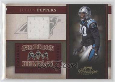 2006 Playoff Prestige - Gridiron Heritage - Materials #GH 7 - Julius Peppers [EX to NM]