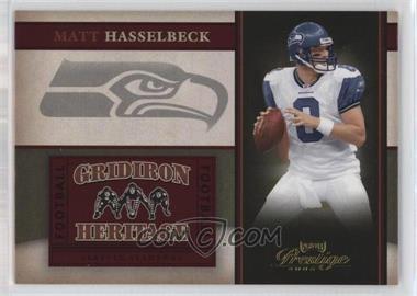 2006 Playoff Prestige - Gridiron Heritage #GH 26 - Matt Hasselbeck