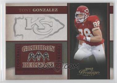 2006 Playoff Prestige - Gridiron Heritage #GH 34 - Tony Gonzalez
