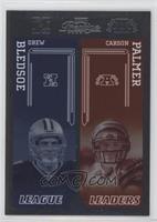 Drew Bledsoe, Carson Palmer #/100