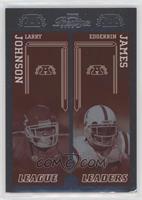 Edgerrin James, Larry Johnson #/100