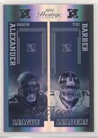 Shaun Alexander, Tiki Barber #/25