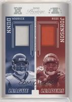 Rudi Johnson, Warrick Dunn #/25