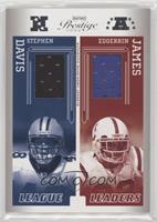 Stephen Davis, Edgerrin James #/250