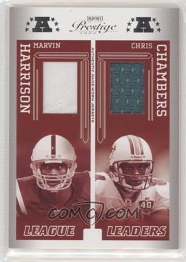 2006 Playoff Prestige - League Leaders - Materials #LL-18 - Marvin Harrison, Chris Chambers /250