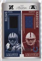 Steve Smith, Marvin Harrison, Larry Fitzgerald, Chris Chambers, #/250