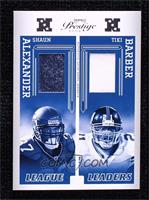 Shaun Alexander, Tiki Barber #/250