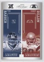 Corey Dillon, Tiki Barber