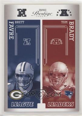 2006 Playoff Prestige - League Leaders #LL-21 - Brett Favre, Tom Brady, Eli Manning, Trent Green