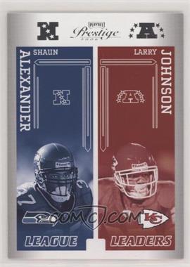 2006 Playoff Prestige - League Leaders #LL-30 - Shaun Alexander, Larry Johnson, Stephen Davis, LaDainian Tomlinson