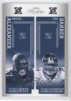 Shaun Alexander, Tiki Barber