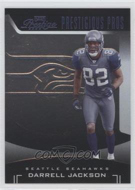 2006 Playoff Prestige - Prestigious Pros - Black #PP-13 - Darrell Jackson /125