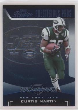 2006 Playoff Prestige - Prestigious Pros - Blue #PP-25 - Curtis Martin /250