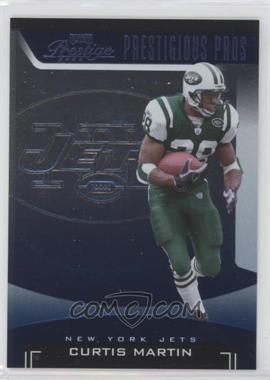 2006 Playoff Prestige - Prestigious Pros - Blue #PP-25 - Curtis Martin /250