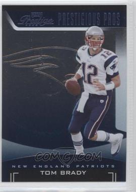 2006 Playoff Prestige - Prestigious Pros - Blue #PP-32 - Tom Brady /250