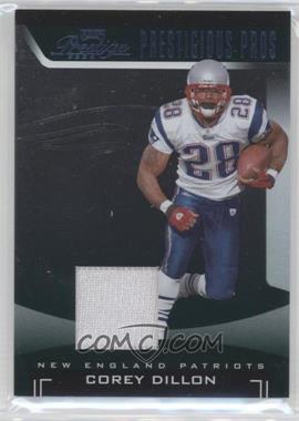 2006 Playoff Prestige - Prestigious Pros - Green Materials #PP-22 - Corey Dillon /100