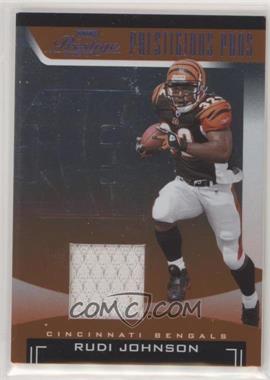 2006 Playoff Prestige - Prestigious Pros - Orange Materials #PP-42 - Rudi Johnson