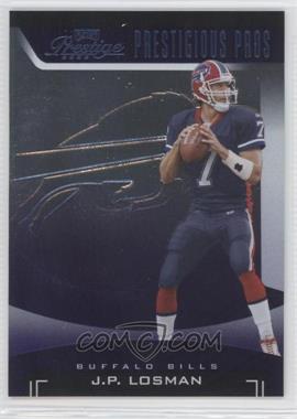 2006 Playoff Prestige - Prestigious Pros - Purple #PP-17 - J.P. Losman /100