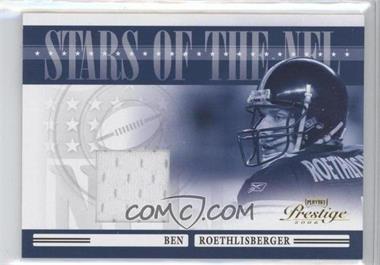 2006 Playoff Prestige - Stars of the NFL - Materials #NFL-21 - Ben Roethlisberger