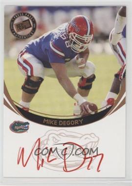 2006 Press Pass - Autographs - Bronze Red Ink #_MIDE - Mike Degory