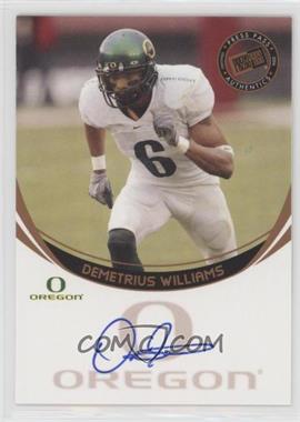 2006 Press Pass - Autographs - Bronze #_DEWI.2 - Demetrius Williams