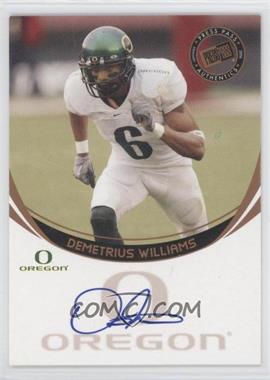 2006 Press Pass - Autographs - Bronze #_DEWI.2 - Demetrius Williams